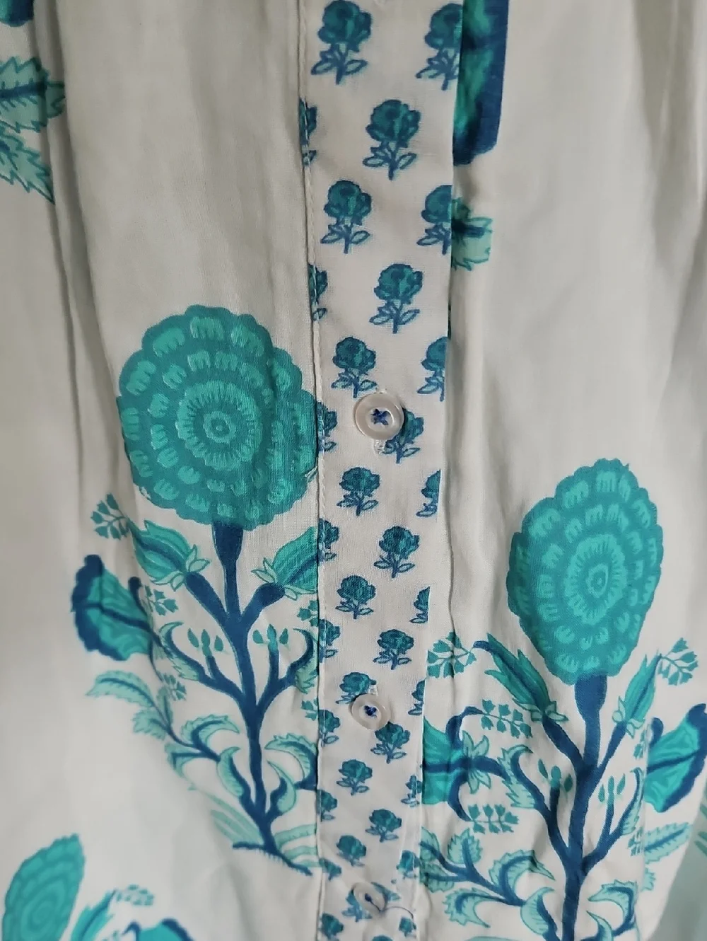Anthropologies. Ro's GARDEN Deauville  Coastal, Beachy Dress  Xl